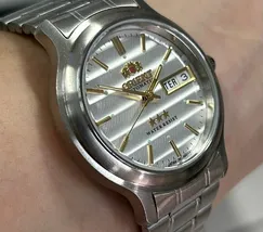 Orient 3 EStrelas Automático classico 469WA1AF Branco - imagem 3