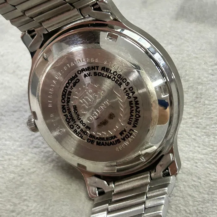 Orient 3 EStrelas Automático classico 469WA1AF Azul
