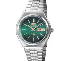 Orient 3 EStrelas Automático classico 469WB7NH Verde - imagem 2