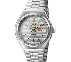 Orient 3 EStrelas Automático classico 469WB7F Branco - imagem 2