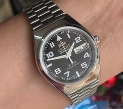 Orient 3 EStrelas Automático classico 469SS083F Preto - imagem 1