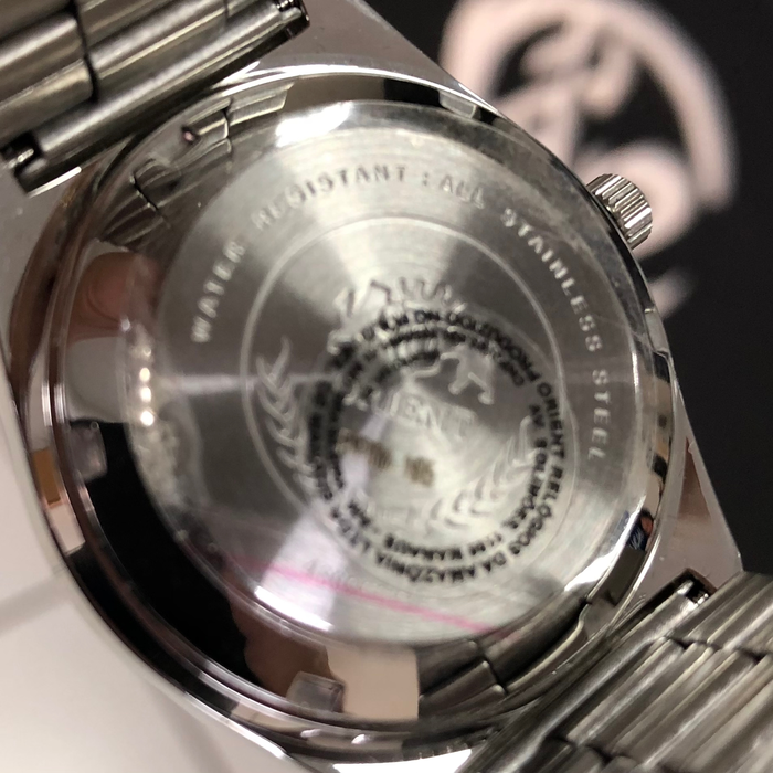 Orient 3 EStrelas Automático classico 469SS083F Preto