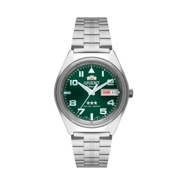 Orient 3 EStrelas Automático classico 469SS083F Verde