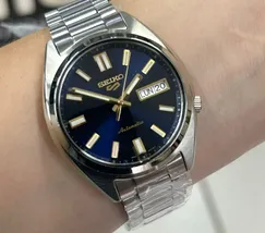 Seiko 5 sports clássico SRPL55B1 Azul - imagem 1