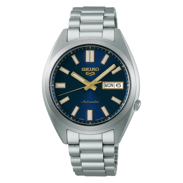 Seiko 5 sports automático clássico SRPL55B1 Azul
