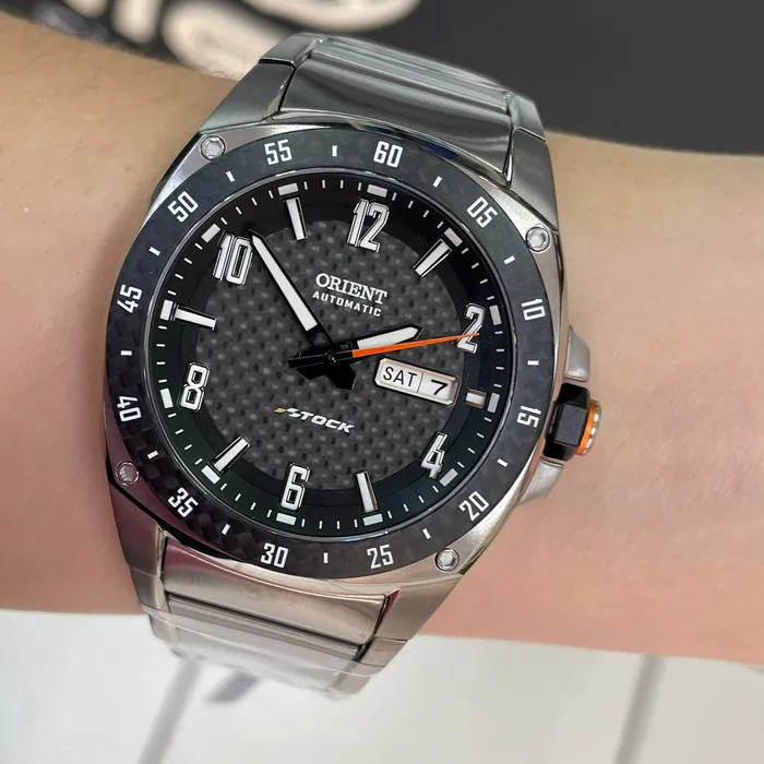 Relógio Orient Speedtech Stock Car F49TT037 Titanium Edição Limitada