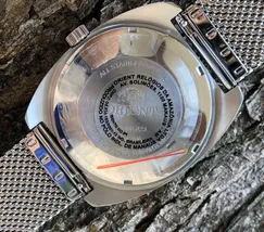 Orient 3 EStrelas Automático Classico Militar F49SS023 Verde - imagem 8