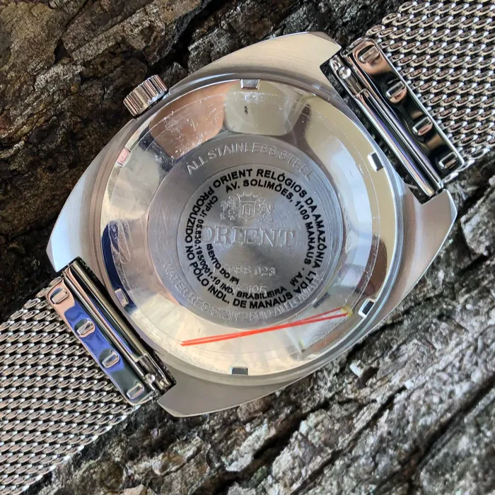 Orient 3 EStrelas Automático Classico Militar F49SS023 Verde