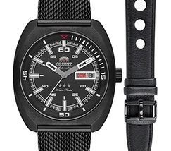 Orient 3 EStrelas Automático Classico Militar F49YY023 Preto IPBlack - imagem 2
