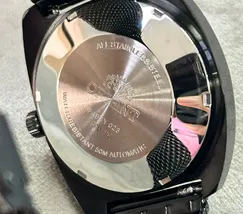 Orient 3 EStrelas Automático Classico Militar F49YY023 Preto IPBlack - imagem 8