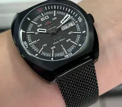 Orient 3 EStrelas Automático Classico Militar F49YY023 Preto IPBlack - imagem 5