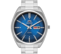 Orient 3 EStrelas Automático Classico F49ss025 Azul - imagem 2