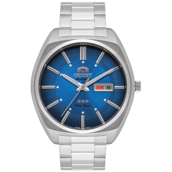 Orient 3 EStrelas Automático Classico F49ss025 Azul
