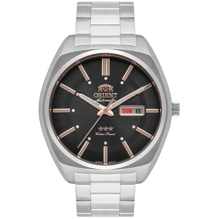 Orient 3 EStrelas Automático Classico F49ss025 Preto