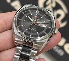 Orient 3 EStrelas Automático Classico F49ss025 Preto - imagem 5