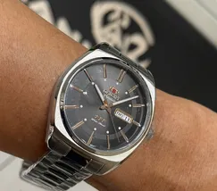 Orient 3 EStrelas Automático Classico F49ss025 Preto - imagem 6