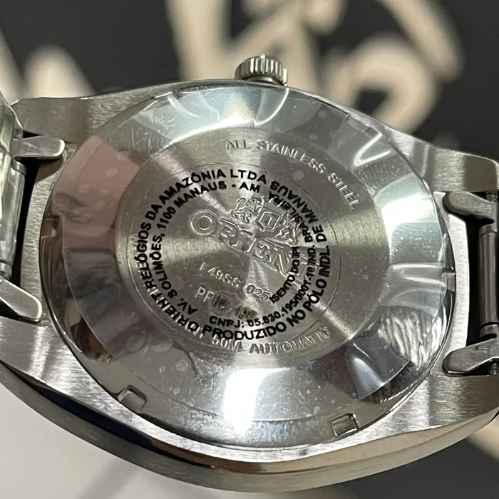 Orient 3 EStrelas Automático Classico F49ss025 Preto