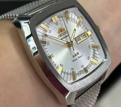 Orient 3 EStrelas Automático Classico F49ss030 Prata - imagem 3