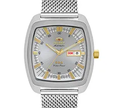 Orient 3 EStrelas Automático Classico F49ss030 Prata - imagem 2