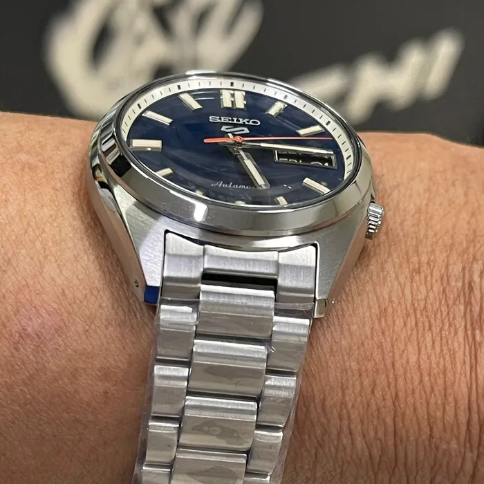 Seiko 5 sports clássico SRPK87B1 azul