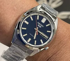 Seiko 5 sports clássico SRPK87B1 azul - imagem 1
