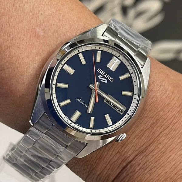 Seiko 5 sports automático clássico SRPK87B1 azul