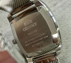 Orient 3 EStrelas Automático Classico F49ss030 Verde - imagem 6