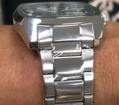 Orient 3 EStrelas Automático Classico F49ss031 Azul - imagem 4