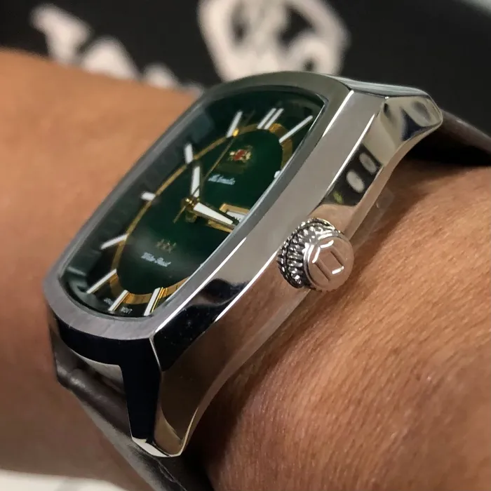 Orient 3 EStrelas Automático Classico F49SC031 Verde