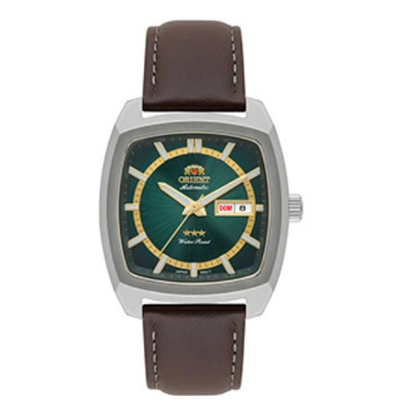 Orient 3 EStrelas Automático Classico F49SC031 Verde