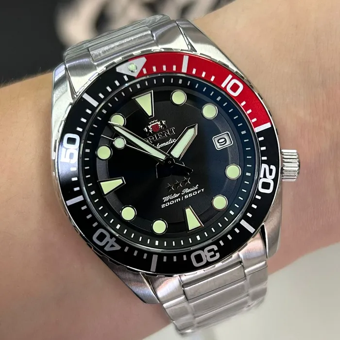 Orient 3 Estrelas Automático Sports Sea YN6SS011 Coca cola