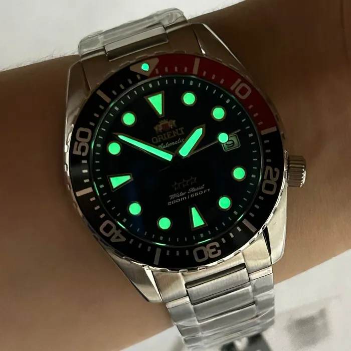 Orient 3 Estrelas Automático Sports Sea YN6SS011 Coca cola