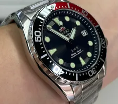 Orient 3 Estrelas Automático Sports Sea YN6SS011 Coca cola - imagem 3