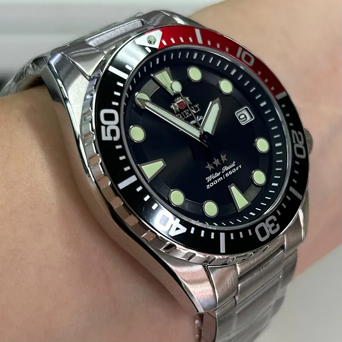 Orient 3 Estrelas Automático Sports Sea YN6SS011 Coca cola