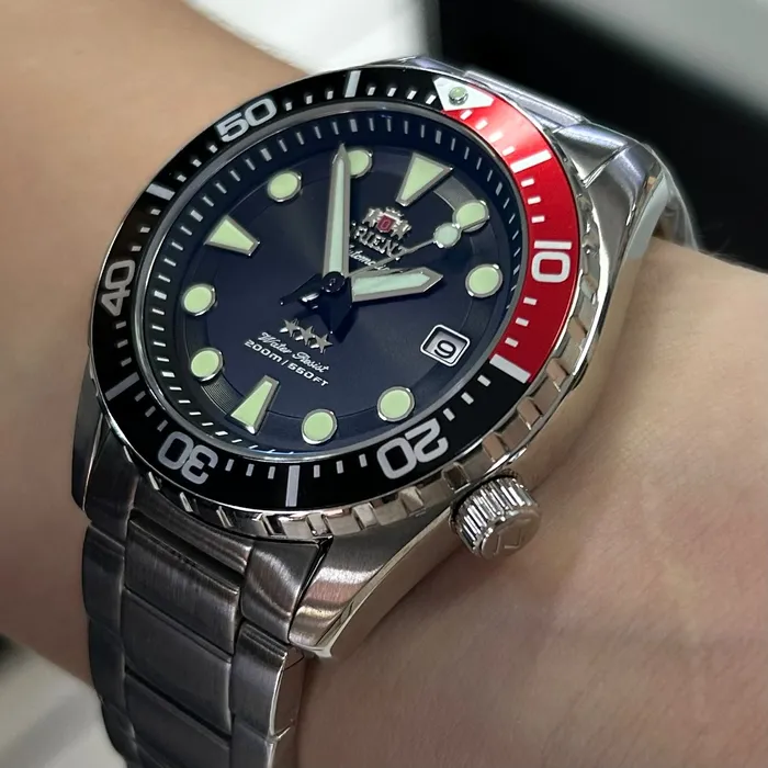 Orient 3 Estrelas Automático Sports Sea YN6SS011 Coca cola