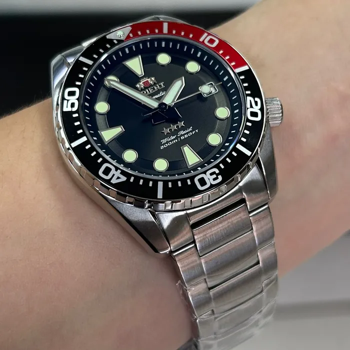 Orient 3 Estrelas Automático Sports Sea YN6SS011 Coca cola