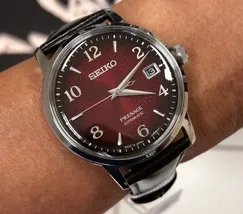 Seiko Presage Cocktail Time SRPE41J1 Negroni Vermelho | Taniguchi Relógios - imagem 1