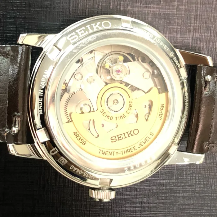 Seiko Presage Cocktail Time SRPE41J1 Negroni Vermelho | Taniguchi Relógios