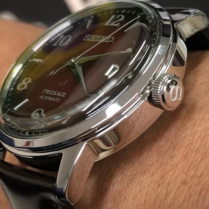 Seiko Presage Cocktail Time SRPE41J1 Negroni Vermelho | Taniguchi Relógios