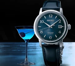 Seiko Presage Automático Cocktail time SRPE43J1 Old Clock - imagem 3