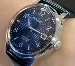 Seiko Presage Automático Cocktail time SRPE43J1 Old Clock - imagem 5