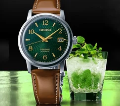 Seiko Presage Automático Cocktail time SRPE45J1 Mojito - imagem 3