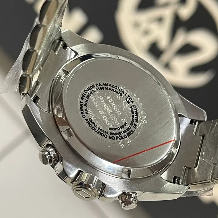 Orient Solartech Cronografo Diver Sports Sea MBSSC260 Preto