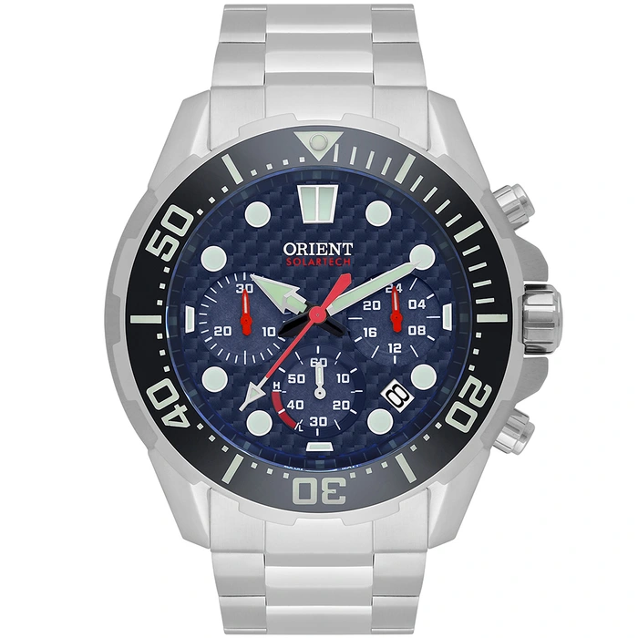 Orient Solartech Cronografo Diver Sports Sea MBSSC260 Azul