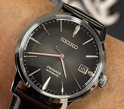 Seiko Presage Cocktail Time SRPJ17 Irish Coffee Marrom | Taniguchi Relógios - imagem 1