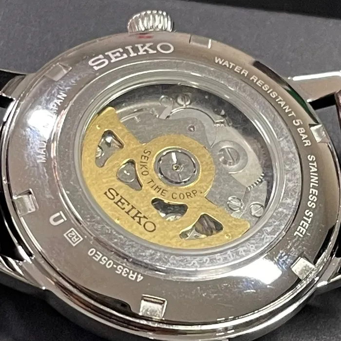 Seiko Presage Cocktail Time SRPJ17 Irish Coffee Marrom | Taniguchi Relógios