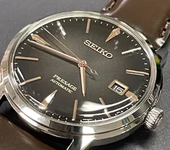 Seiko Presage Cocktail Time SRPJ17 Irish Coffee Marrom | Taniguchi Relógios - imagem 5