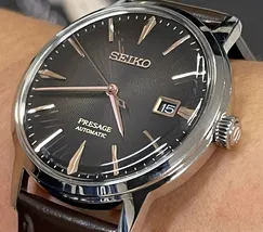 Seiko Presage Cocktail Time SRPJ17 Irish Coffee Marrom | Taniguchi Relógios - imagem 4