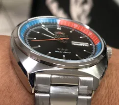 Orient 3 EStrelas Automático Classico F49ss032 Preto - imagem 5