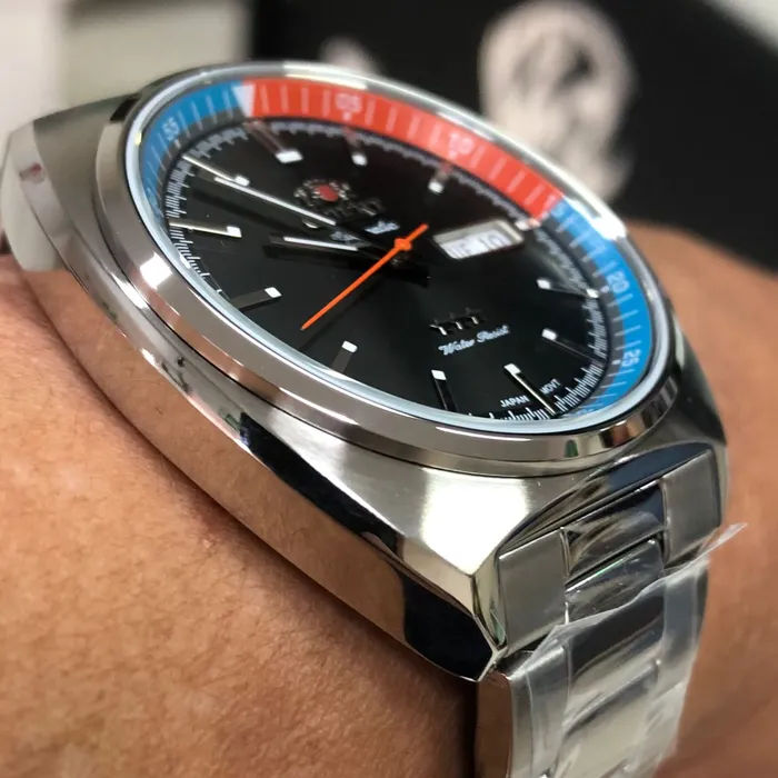 Orient 3 EStrelas Automático Classico F49ss032 Preto